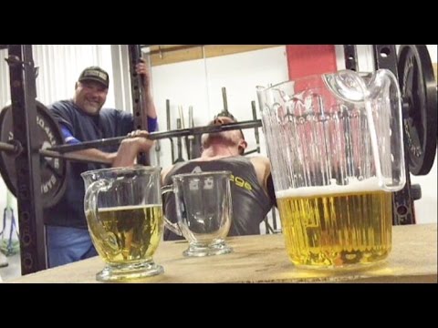 Slingin' Iron and Drinkin' Beer | Alpha Omega vs Big J | BigJsExtremeFitness