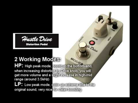 Педаль гитарных эффектов Педаль эффектов MOOER Hustle Drive