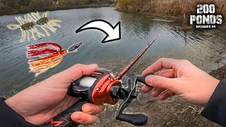 Fishing only NEW LURES at a NEW POND! ("200 Ponds" Ep. 39)