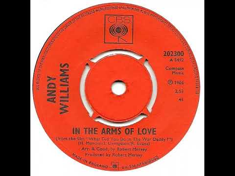 UK New Entry 1966 (299) Andy Williams - In The Arms Of Love