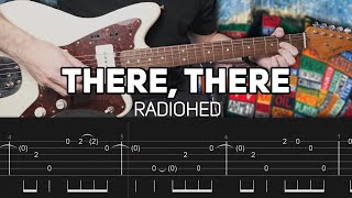 Radiohead - There, There (Guitar lesson with TAB)