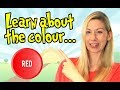 Red Learn All About Colors Fun And Educational Videos For Kids Learning Time