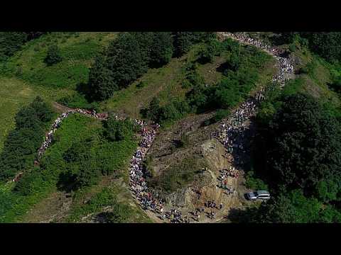 Video Thumbnail: Thousands embark on Bosnia peace march to remember Srebrenica victims
