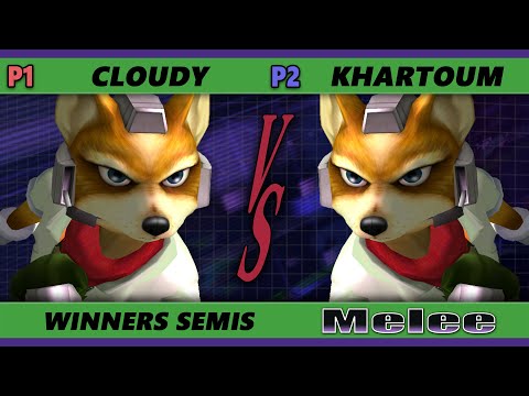 S@X 451 Winners Semis - Cloudy (Fox) Vs. Khartoum (Fox) Smash Melee - SSBM