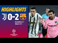 JUVENTUS 0-2 BARÇA (HIGHLIGHTS & REACTIONS)