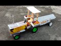 How To Make Tolly Tractor At Home Ghar Per Trolley Tractor Kaise Banaen Glue Gun Se