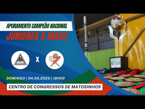 AA ESPINHO X LEIXÕES SC  - FASE FINAL JUNIORES "A" MASCULINOS 2025 - APURAMENTO DE CAMPEÃO