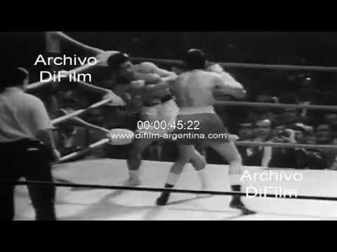 Boxing: Mando Ramos defeats Yoshiaki Numata by Knock-Out - 1969 FOOTAGE ARCHIVE