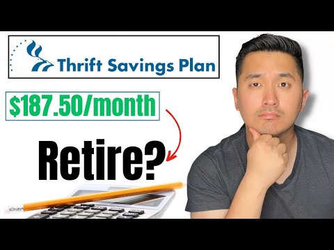 TSP Calculator by Age (Full Tutorial) | $1 Million Retirement Full Breakdown