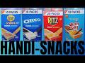 Nabisco Handi Snacks Honey Maid S Mores Oreo Ritz Crackers Mister Salty Review