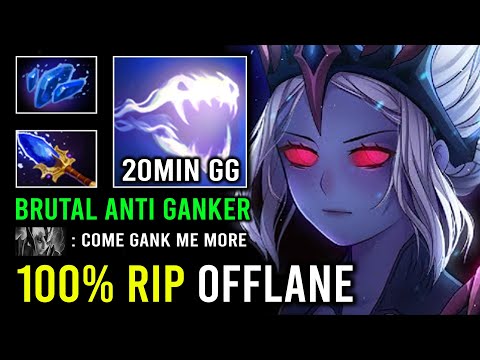 How to 100% Delete Mid As Vengeful Spirit EZ 20Min GG Anti Ganker Dota 2