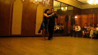 Ivan Inofre and Cyrena Drusine @ La Milonga Rosa NYC 2011