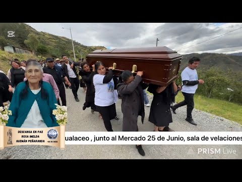Funeral de ROSA IMELDA GUZMÁN PEÑARANDA, Soransol-Chordeleg-Azuay-Ecuador, Enero 2026.
