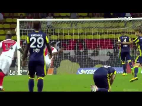Valere Germain Goal  Monaco 1-0 Fenerbahce Şampiyonlar Ligi 03.08.2016 HD