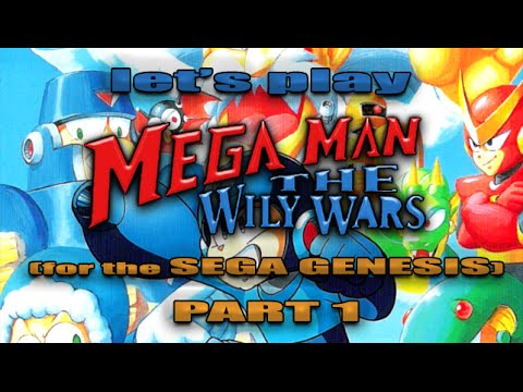 Mega Man: The Wily Wars Full Playthrough (Sega Megadrive) - Part 1: Mega Man | Let's Play #122