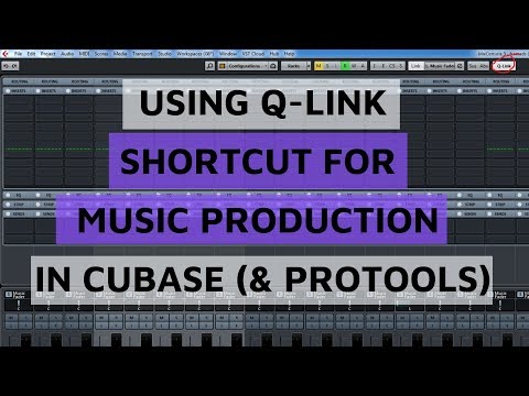 Composing Secrets 🎵 Using Q-link Shortcut Key for Cubase (& Protools)