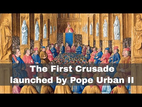 27th November 1095: Pope Urban II launches the First Crusade at the Council of Clermont