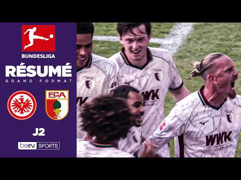 Résumé : AUGSBOURG renverse FRANCFORT et s'empare de la tête de la BUNDESLIGA !