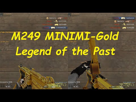 Crossfire West: HMX with the legend of the Past (M249 MINIMI-Gold)