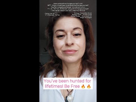 Channeled Angel Message: You've been hunted for lifetimes! Be Free 🔥 🔥  Ep.470 #twinflame #awakening