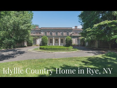 Tour a $6,500,000 Country Home in Rye, NY