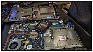 Nicht zu öffnendes HP Consumer Notebook trotzdem zerlegen und mit einer schnellen SSD upgraden!
