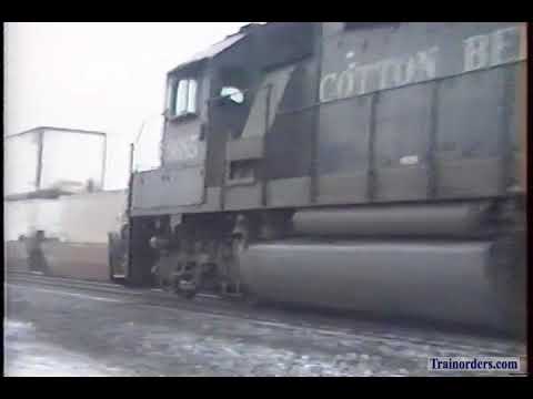 Classic Railroad Series 1213 - EB SP 9685 at Ramona, KS Meet in the Winter of 1992.