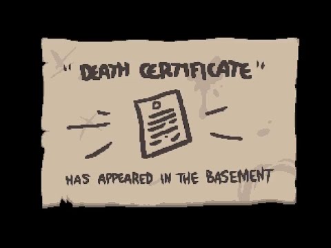 [The Binding of Isaac] DEATH CERTIFICATE UNLOCK