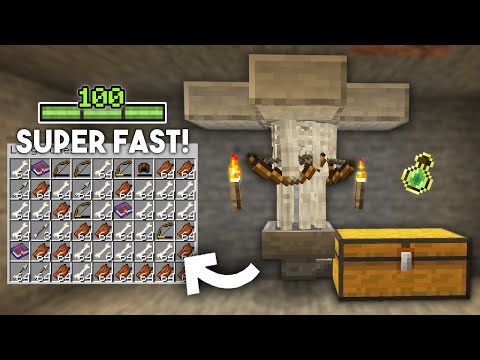 🔥 Insane Speed! Fastest Skeleton Farm in Survival! 🏹
