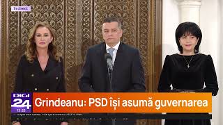 Grindeanu, după consultările cu Nicușor Dan: PSD își asumă guvernarea, inclusiv funcția de premier