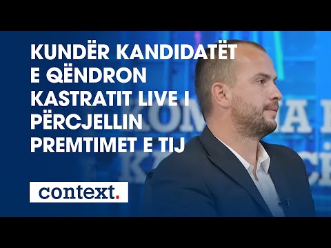 Kundër kandidatët e Qëndron Kastratit live i përcjellin premtimet e tij