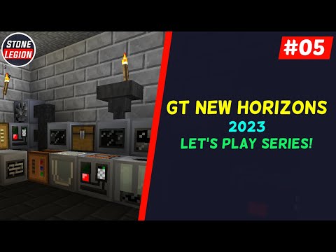 GTNH 2023 - Part 5 - Building More Tinkers Weapons & Coke Oven