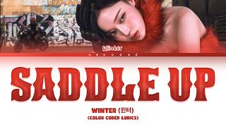 Download lagu aespa(에스파) 'Saddle Up(WINTER Solo)' Color Coded Lyrics   Adlibs mp3