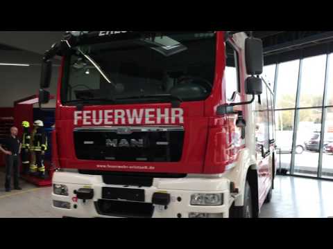 LF20 KatS Rosenbauer MAN der Freiwilligen Feuerwehr Erlstätt LF 20 KatS www.feuerwehr-erlstaett.de