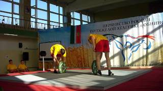 preview picture of video 'Первенство России по тяжелой атлетике в г.Обнинске'