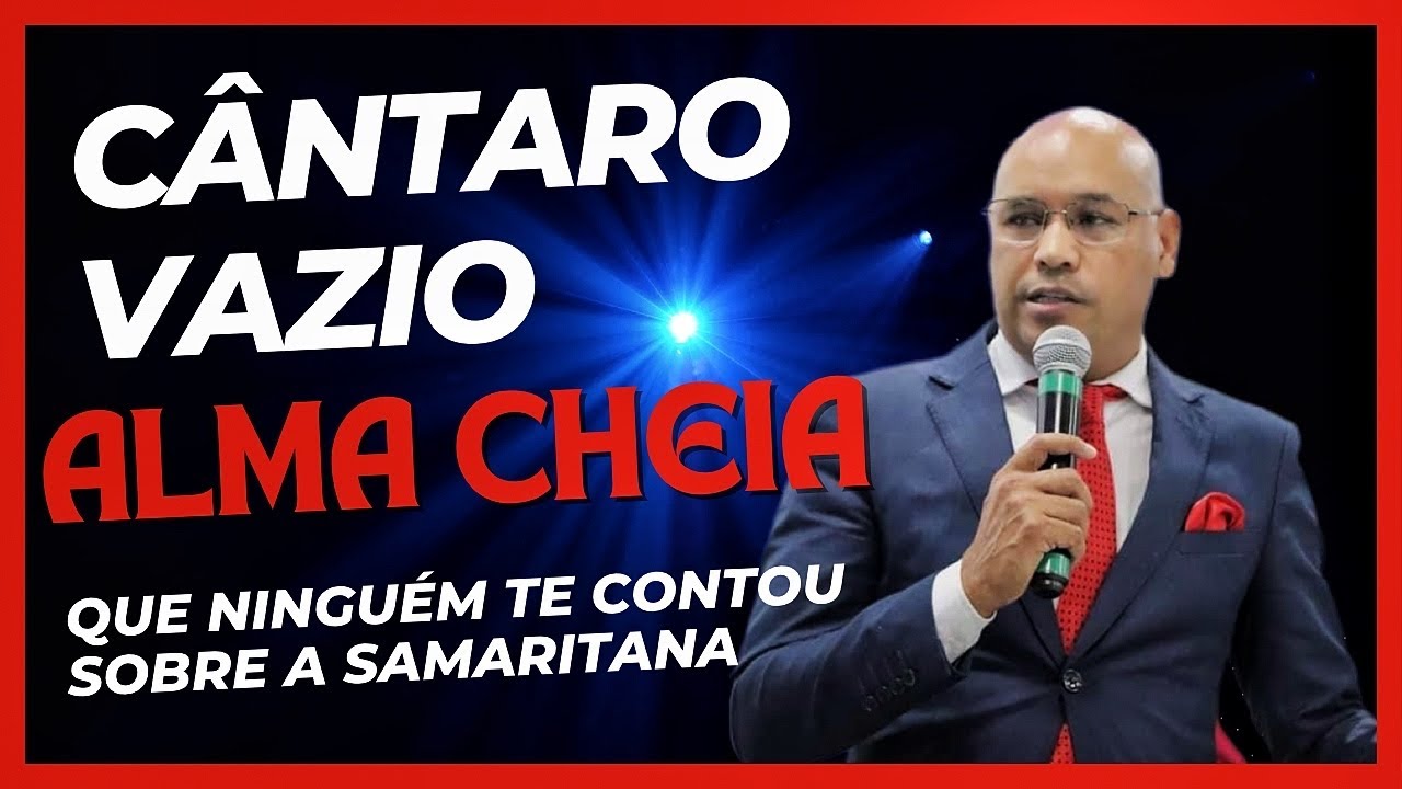 A MULHER SAMARITANA:Desprendendo-se do poço e largando o cântaro Pr Felipe Freitas