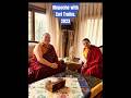 Zuri Tulku Rinpoche from Kamtsang Kagyu  School of Kagyu lineage met with Rinpoche. #2023