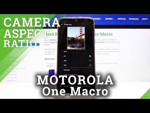 How to Adjust Picture Aspect Ratio in Motorola One Macro - Change Aspect Ratio
