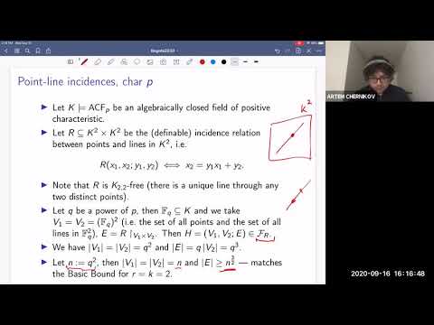 "Incidence counting and trichotomy in o-minimal structures", by Artem Chernikov