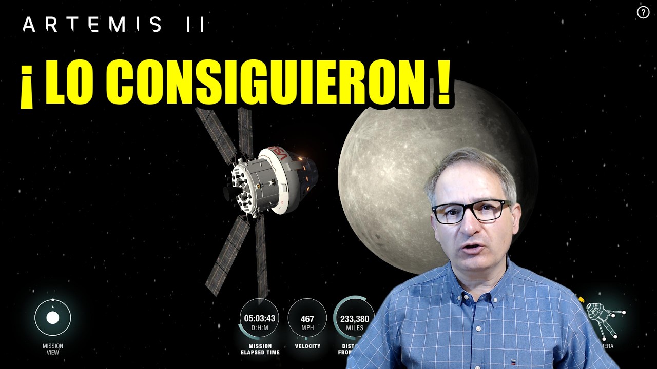 ARTEMIS II ¿VERÁN la CARA OCULTA? 🚀 ¡ALCANZAN un nuevo RÉCORD de DISTANCIA! #nasa #luna #moon
