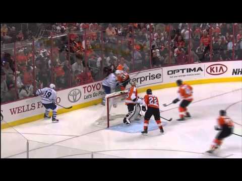 Dave Bolland's 1st as a Leaf Goal - Leafs 2 vs Flyers 1 - Oct 2nd 2013 (HD)