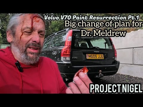 Volvo V70 Paint Resurrection pt.1: Big change of plan for Dr. Meldrew