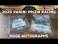 Limited Edition Cards! Unboxing 2020 Panini Prizm Racing and Pulling Rare Autographs and More