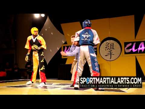 Jeromy Roque v Richard A Plowden - Kumite Classic 2013 - Men's Sparring Semi-Finals