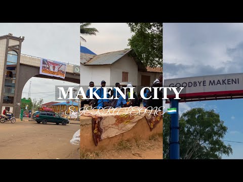 Footage From My Trip To Makeni City 🚎