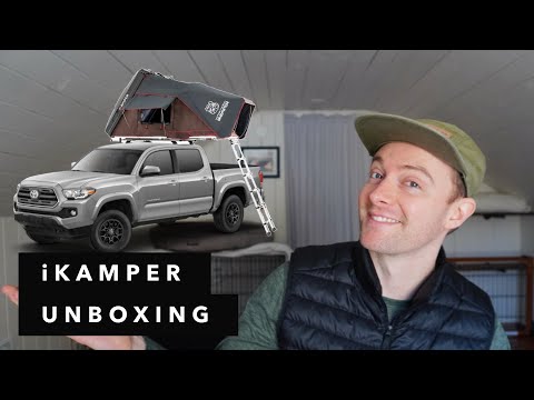 iKamper Skycamp Mini Unboxing and First Impressions - Step By Step from Delivery to Out of Box