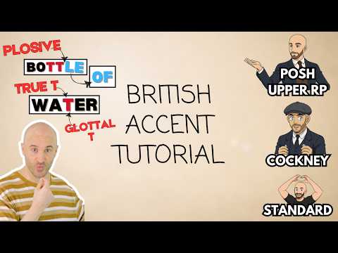 How to pronounce "Bottle of Water" in Perfect Cockney Accent and Posh British Pronunciation