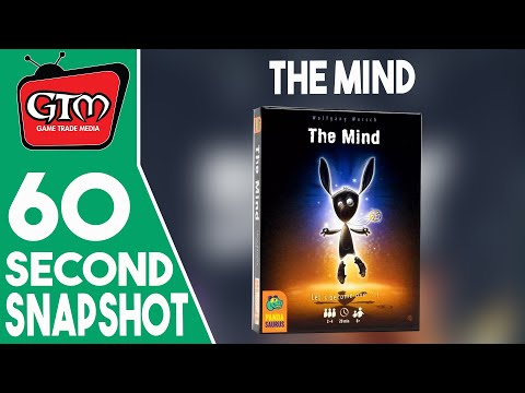 The Mind by Pandasaurus Games| GTM Minute (A 60 Second #Tabletopgaming Snapshot)