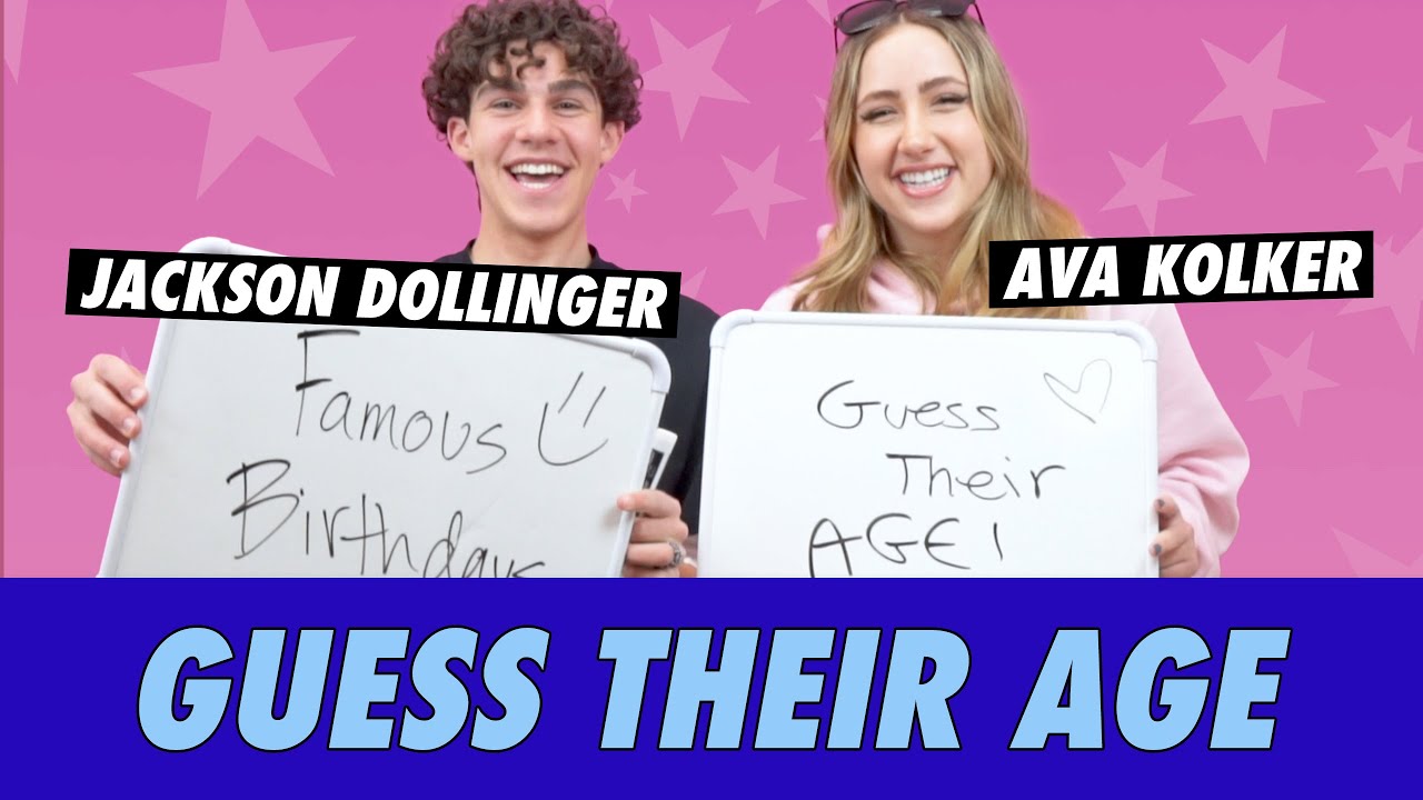 Ava Kolker vs. Jackson Dollinger - Guess Their Age