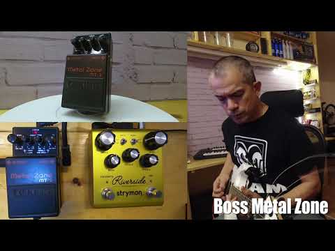 Metal Zone vs Strymon Riverside Rhythm Parts (No Talk)
